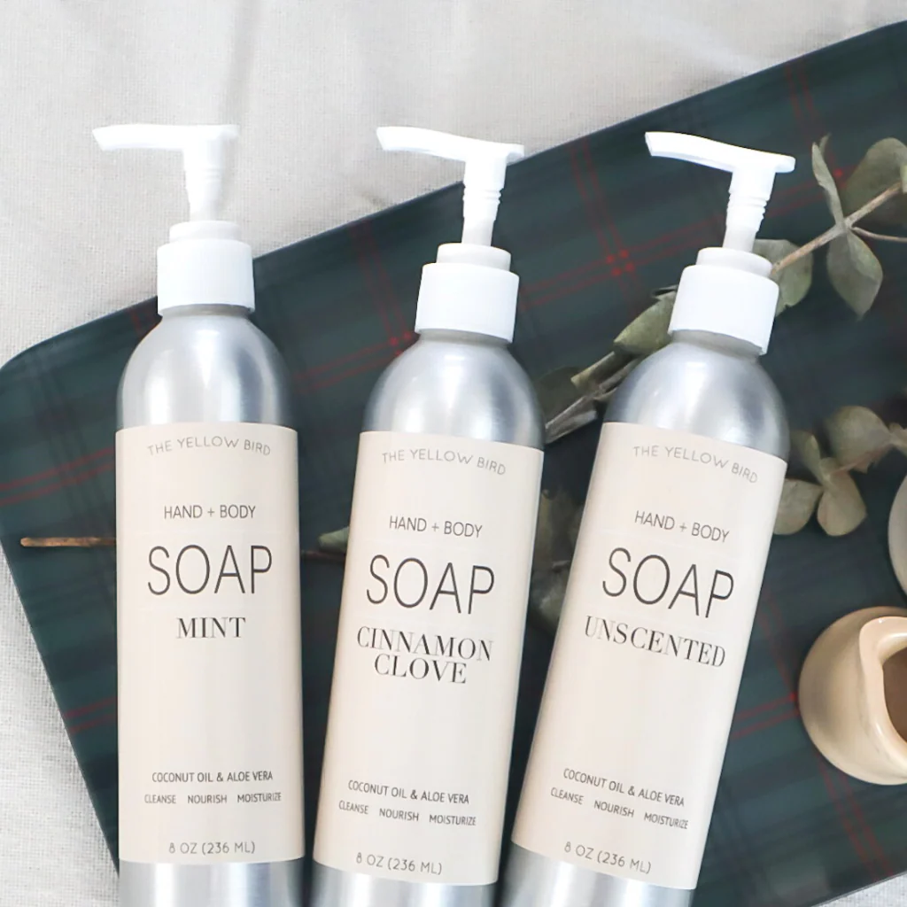 Cinnamon Clove Liquid Hand Soap and Body Wash - Image 5