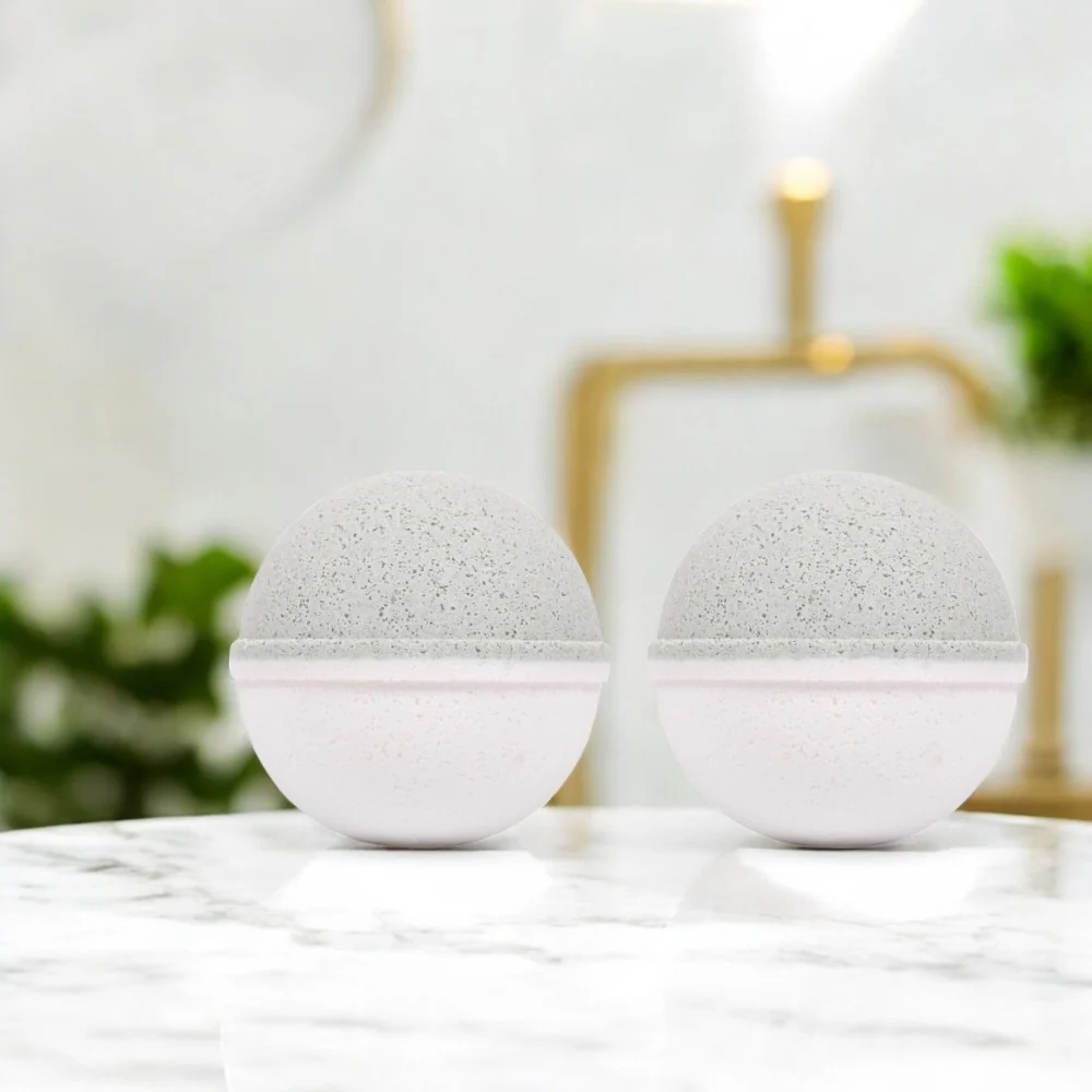 Peppermint Tea Tree Bath Bomb - 2 Pack - Image 3