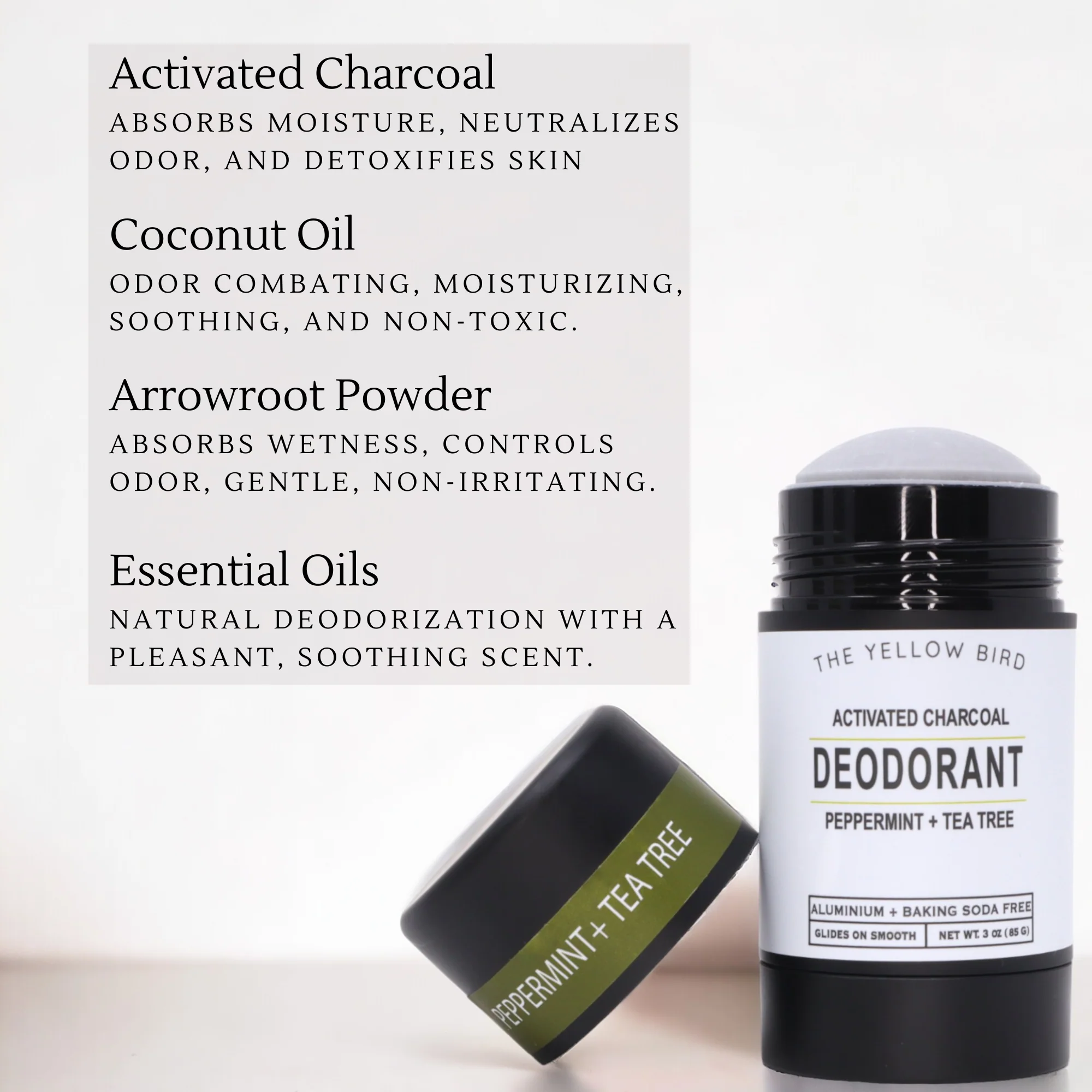 Pit Detox Bundle | Deodorant + Lavender, Lemongrass, Charcoal Soap Bar - Image 5
