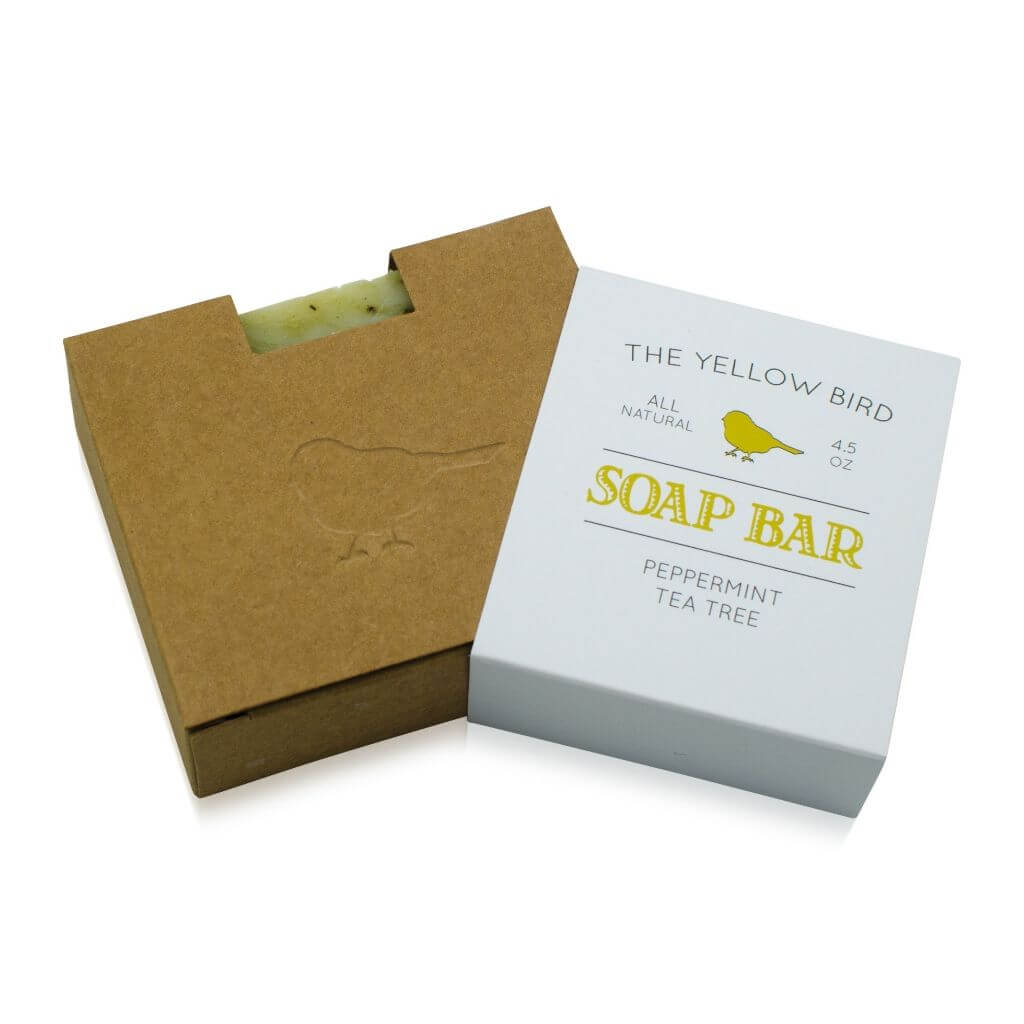 Peppermint & Tea Tree Soap Bar - Image 3