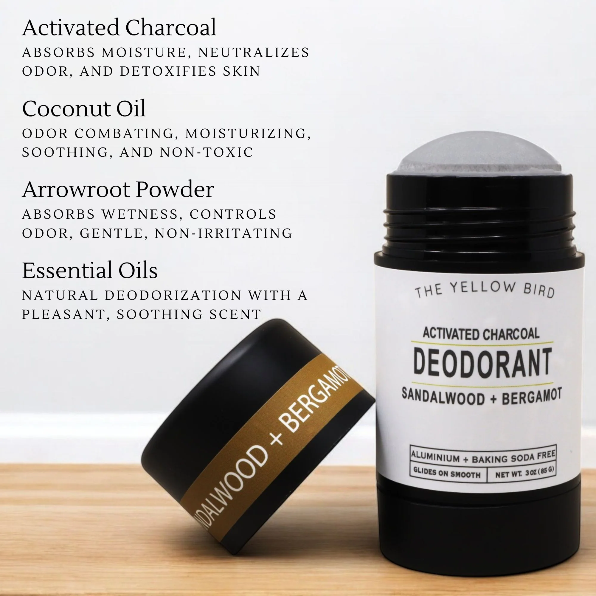 Sandalwood Bergamot Deodorant - Image 3