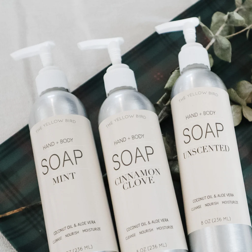 Unscented Liquid Hand Soap and Body Wash - Image 4